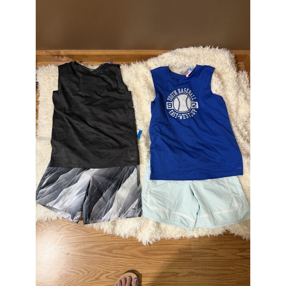 NWT Boys Size L 2 Short Sets DSG